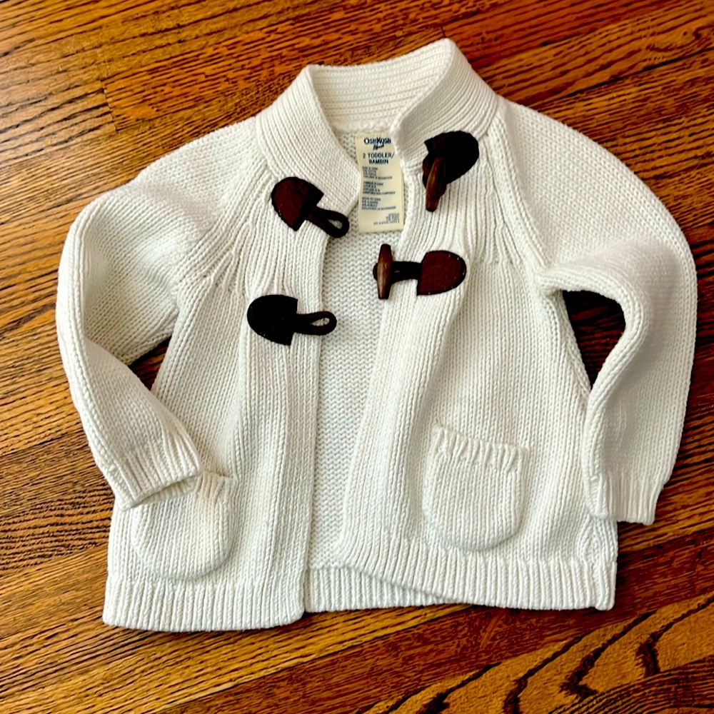 Girls’ Oshkosh cardigan size 2T